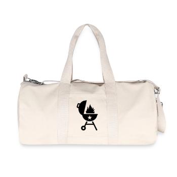Barbecue - Recycled Canvas Sports Bag by Stanley/Stella - natural - Front