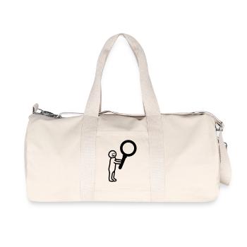 Males Lupe - Line - Recycled Canvas Sports Bag by Stanley/Stella - natural - Front