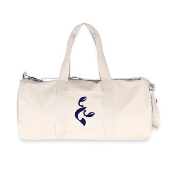 Krebs - Recycelte Canvas-Sporttasche von Stanley/Stella - Naturweiß - Vorne
