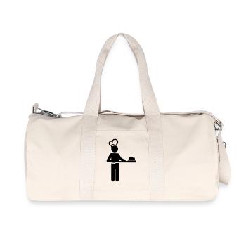 Baker - Recycled Canvas Sports Bag by Stanley/Stella - natural - Front