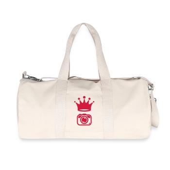 Photographer Photo Fotograf Photographe - Recycled Canvas Sports Bag by Stanley/Stella - natural - Front