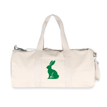hare - Recycled Canvas Sports Bag by Stanley/Stella - natural - Front