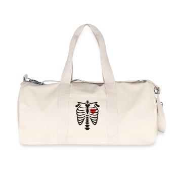 till death do us part - Recycled Canvas Sports Bag by Stanley/Stella - natural - Front