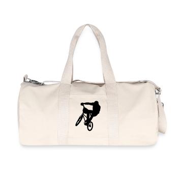 bmx sport - Recycled Canvas Sports Bag by Stanley/Stella - natural - Front