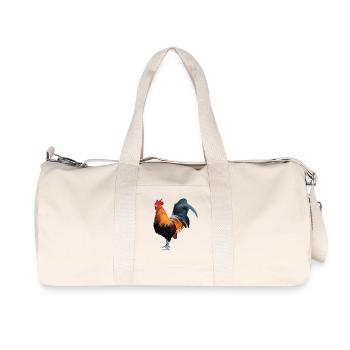 Hahn - Sac de sport en toile recyclée Stanley/Stella - blanc naturel - Devant