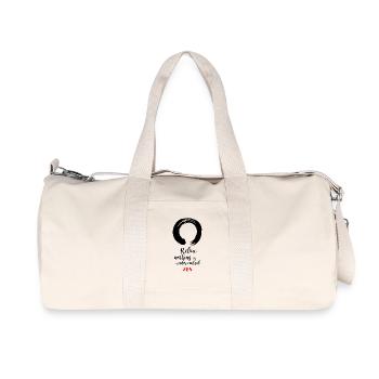 Le cercle zen - Sac de sport en toile recyclée Stanley/Stella - blanc naturel - Devant