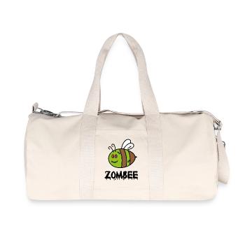 Zombee - Recycelte Canvas-Sporttasche von Stanley/Stella - Naturweiß - Vorne