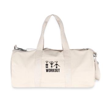 Wine wine opener alcohol wine funny gift - Recycled Canvas Sports Bag by Stanley/Stella - natural - Front