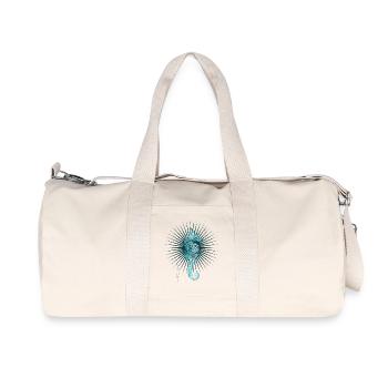 Seahorse Horse Water underwater Love cool lol - Recycled Canvas Sports Bag by Stanley/Stella - natural - Front