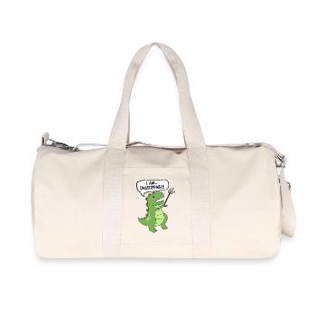 Tyrannosaure dinosaure T-Rex Dino imparable - Sac de sport en toile recyclée Stanley/Stella - blanc naturel - Devant