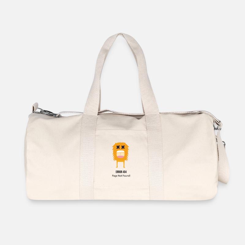 Error 404 - Recycelte Canvas-Sporttasche von Stanley/Stella - Naturweiß