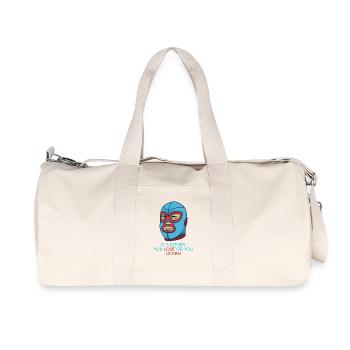 Either you lose or you learn - Recycled Canvas Sports Bag by Stanley/Stella - natural - Front