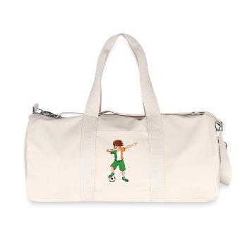 Dab Dabbing Irlande football joueur de maillot de football - Sac de sport en toile recyclée Stanley/Stella - blanc naturel - Devant