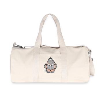 hypocondriaque - Sac de sport en toile recyclée Stanley/Stella - blanc naturel - Devant