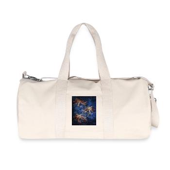 Octopus poulpe - Sac de sport en toile recyclée Stanley/Stella - blanc naturel - Devant
