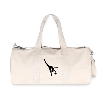 Rhythmic gymnastics - Recycled Canvas Sports Bag by Stanley/Stella - natural - Front