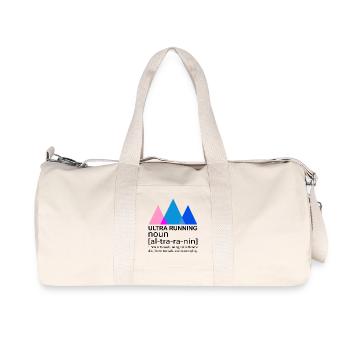 Ultra Running Running Shirt & Gift - Recycled Canvas Sports Bag by Stanley/Stella - natural - Front