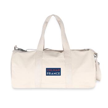 Colmar Alsace Shirt Alsace France - Recycled Canvas Sports Bag by Stanley/Stella - natural - Front