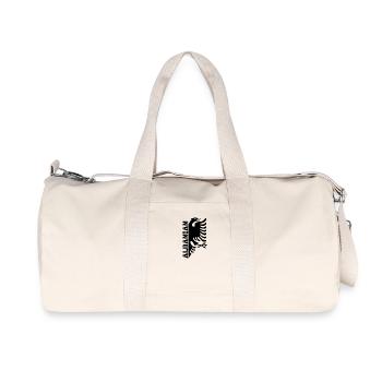 Drapeau albanais « albanais » - Sac de sport en toile recyclée Stanley/Stella - blanc naturel - Devant