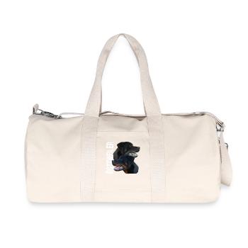 Rottweiler watchdog fighting dog dog owners dogs - Recycled Canvas Sports Bag by Stanley/Stella - natural - Front