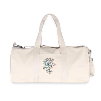 Almond Bread Fractal - Recycled Canvas Sports Bag by Stanley/Stella - natural - Front