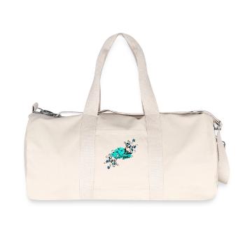 Flower, flowers, BLUETTE, plant, nature, flowers, - Recycled Canvas Sports Bag by Stanley/Stella - natural - Front