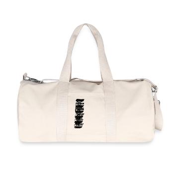 Rostock Floodlights - Recycled Canvas Sports Bag by Stanley/Stella - natural - Front
