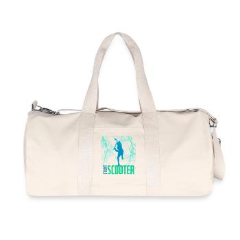 Trottinette freestyle trottinette acrobatique - Sac de sport en toile recyclée Stanley/Stella - blanc naturel - Devant