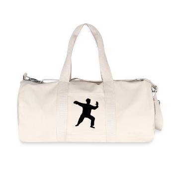 Chinesische Formen des Taichiquan-Trainings - Recycelte Canvas-Sporttasche von Stanley/Stella - Naturweiß - Vorne