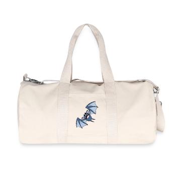 bat - Recycled Canvas Sports Bag by Stanley/Stella - natural - Front