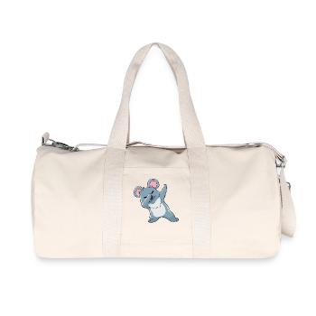 Koala Kawaii - Recycled Canvas Sports Bag by Stanley/Stella - natural - Front