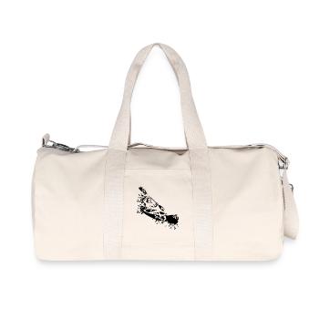 Canoe Design - Recycled Canvas Sports Bag by Stanley/Stella - natural - Front