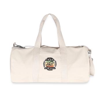 20 ans de niveau millésime Unlocked - Sac de sport en toile recyclée Stanley/Stella - blanc naturel - Devant