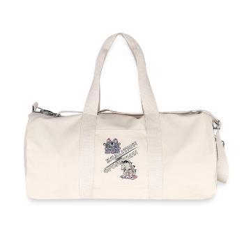 Pro Contra Debattieren Politik Meme Koala Opossum - Recycelte Canvas-Sporttasche von Stanley/Stella - Naturweiß - Vorne