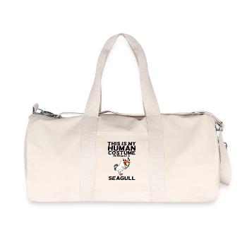 Möwe - Recycelte Canvas-Sporttasche von Stanley/Stella - Naturweiß - Vorne
