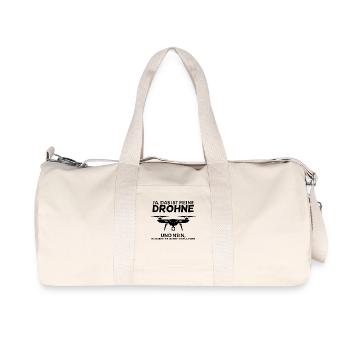 Drohne - Recycelte Canvas-Sporttasche von Stanley/Stella - Naturweiß - Vorne