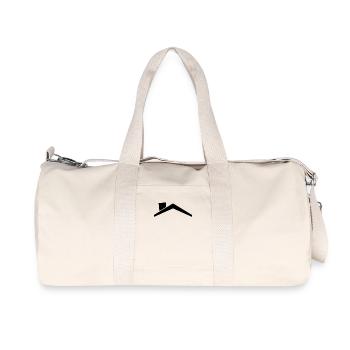 Maison toit - Sac de sport en toile recyclée Stanley/Stella - blanc naturel - Devant