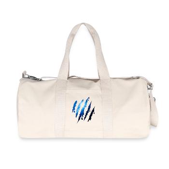 Ozian Kratzspur Unterwasser Kratzer - Recycelte Canvas-Sporttasche von Stanley/Stella - Naturweiß - Vorne