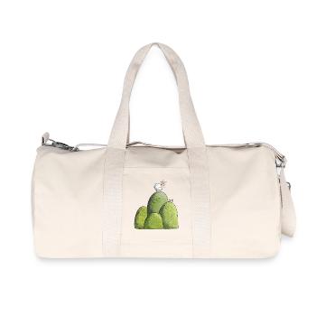 Moutons sur les collines I Paysage I Moutons - Sac de sport en toile recyclée Stanley/Stella - blanc naturel - Devant
