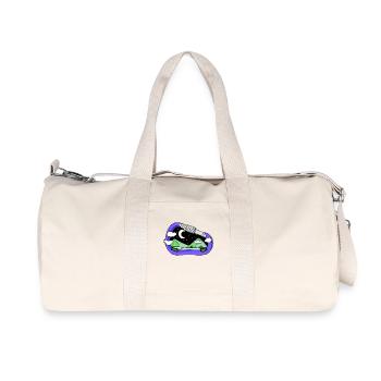 Berg Berge - Recycelte Canvas-Sporttasche von Stanley/Stella - Naturweiß - Vorne