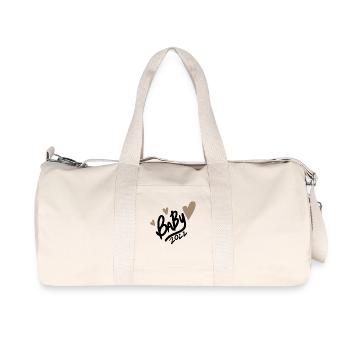 Bébé 2022 - Nouveau-né 2022 - Sac de sport en toile recyclée Stanley/Stella - blanc naturel - Devant