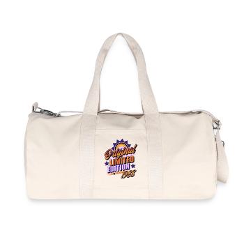 1988 Année de naissance Anniversaire - Sac de sport en toile recyclée Stanley/Stella - blanc naturel - Devant