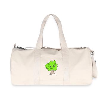 Arbre - Sac de sport en toile recyclée Stanley/Stella - blanc naturel - Devant