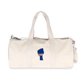 Cap-Vert - Sac de sport en toile recyclée Stanley/Stella - blanc naturel - Devant