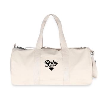 Bébé 2023 - Sac de sport en toile recyclée Stanley/Stella - blanc naturel - Devant