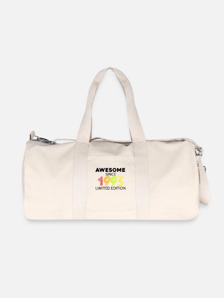 Fantastique depuis 1993 - né en 1993 - Sac de sport en toile recyclée Stanley/Stella - blanc naturel