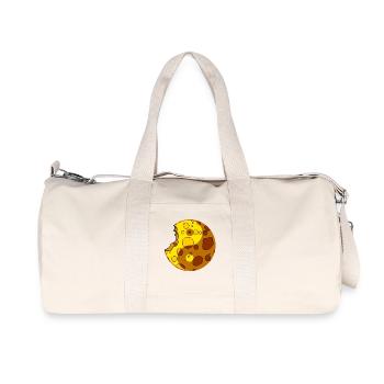Fromage Yin Yang - Sac de sport en toile recyclée Stanley/Stella - blanc naturel - Devant