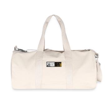 Motif du logo de la Bête du Fitness - Sac de sport en toile recyclée Stanley/Stella - blanc naturel - Devant