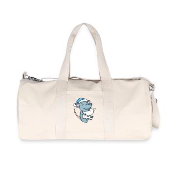 Mouse Baby - Recycled Canvas Sports Bag by Stanley/Stella - natural - Front
