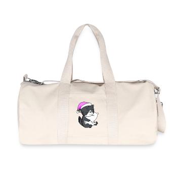 Cat Cat Breed Norwegian Forest Cat - Recycled Canvas Sports Bag by Stanley/Stella - natural - Front